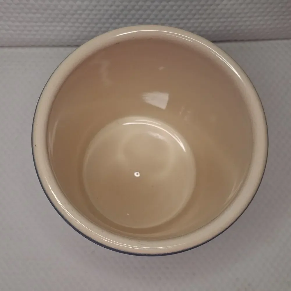 Emile Henry Blue Kitchen Ribbed Utensil Holder 87.63